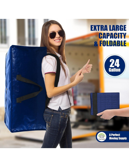 Bolsas de Mudanza Extra Grandes Cosy Family 4 Pzas 86L
