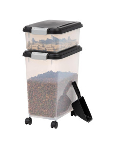 Contenedor de Almacenamiento de Comida para Perros IRIS 30 y 11 lbs