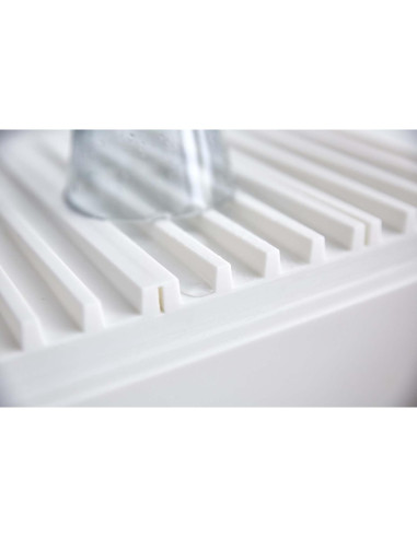Bandeja de Drenaje Plegable Yamazaki Tower 25x40.5cm Blanca