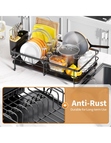 Escurridor de Platos Expandible Urackify 54.5 cm Antideslizante