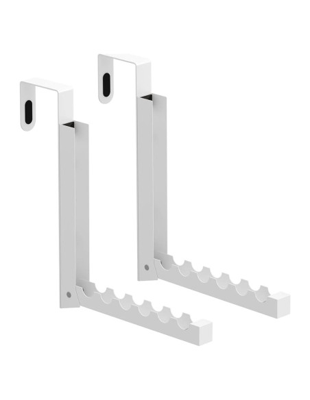 Estante de Secado Plegable Verypejan para Puerta Blanco