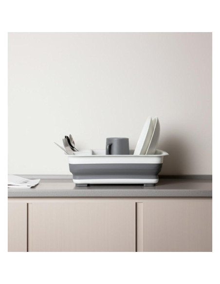 Estante de Secado de Platos BNBD Plegable Blanco 37.5x30cm