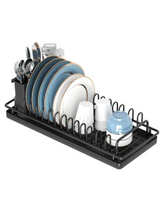 Escurridor de Platos Compacto XYZLVSI con Alfombrilla Silicona