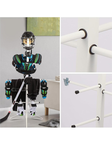 Soporte de Secado de Hockey MYHLPER 139,7x55,88cm Metal