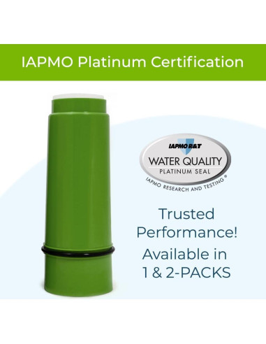 Cartucho Filtro Ducha WaterChef RCSF-7 Reducción Cloro 96.6%