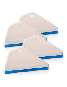 Limpiaparabrisas FOSHIO 4Pack 15cm Silicona para Ducha y Ventanas