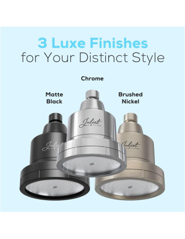 Filtro de Ducha SparkPod Juliet Alta Presión Cromo Pulido