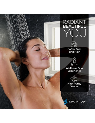 Cartucho Filtro de Ducha SparkPod - 3 Piezas - Elimina Cloro