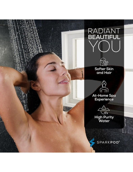 Cartucho Filtro de Ducha SparkPod - 3 Piezas - Elimina Cloro