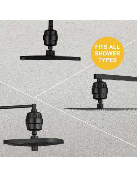 Filtro de Ducha BESy Alta Resistencia 226g Universal