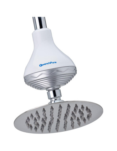 Filtro de Ducha QwenchPure KDF-55 - Elimina Cloro y Suaviza Agua