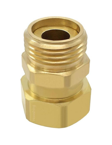 Adaptador Giratorio Hooshing 3/4" GHT Jardín Latón
