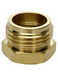 Adaptador de Manguera de Jardín XNTONG G1/2 a GHT 3/4