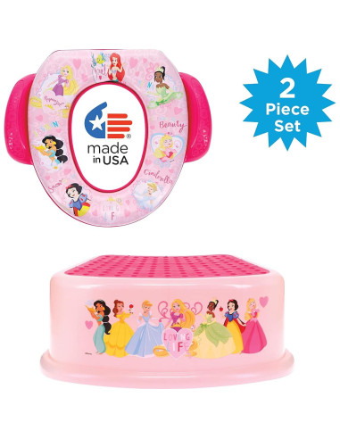 Set de Entrenamiento para el Baño Disney Princesa 2 Piezas