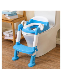 Asiento de Entrenamiento para Baño Wiifo Azul Ajustable