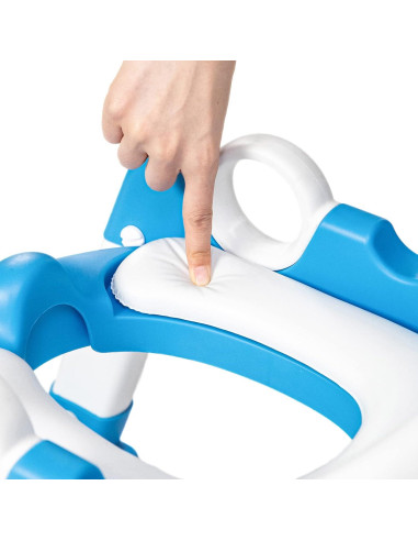 Asiento de Entrenamiento para Baño Wiifo Azul Ajustable