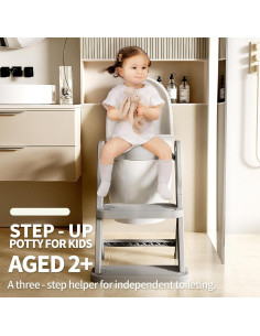 Asiento de Entrenamiento para Orinal CheerKid Blanco 2,13 kg 2