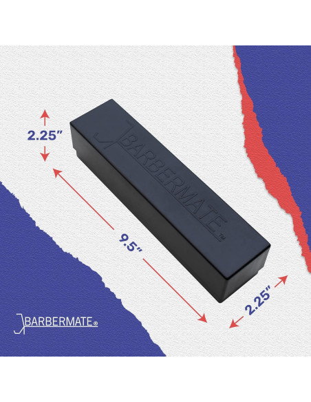 Caddy Organizador BarberMate para 10 Cuchillas - Negro