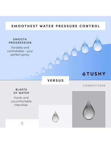 Bidet TUSHY Classic 3.0 No Eléctrico Platino Ajustable