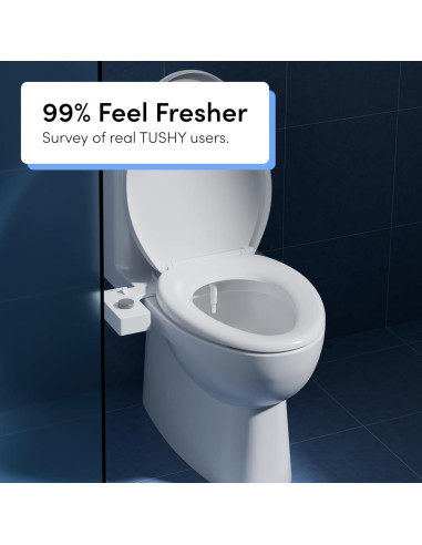 Bidet TUSHY Classic 3.0 No Eléctrico Platino Ajustable