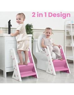 Asiento de Entrenamiento para Baño Primlect Púrpura 2.08 kg 2