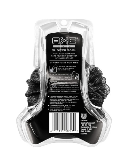 AXE Herramienta de Ducha Exfoliante y Limpiador 102g