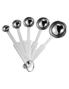 Juego de cucharas medidoras OstWony 5 piezas acero inoxidable