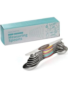 Cucharas Medidoras Magnéticas 7 Piezas Acero Inoxidable 2
