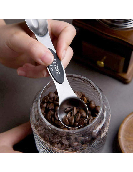 Set de Cucharas Medidoras Magnéticas NutriChef 6 Piezas