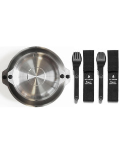 Juego de Platos y Cubiertos Magnéticos Magware 14 Piezas 2