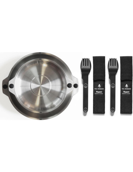 Juego de Platos y Cubiertos Magnéticos Magware 14 Piezas