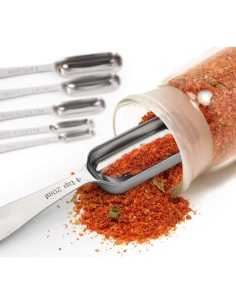 Set de 10 Cucharas Medidoras Acero Inoxidable FANGSUN 2