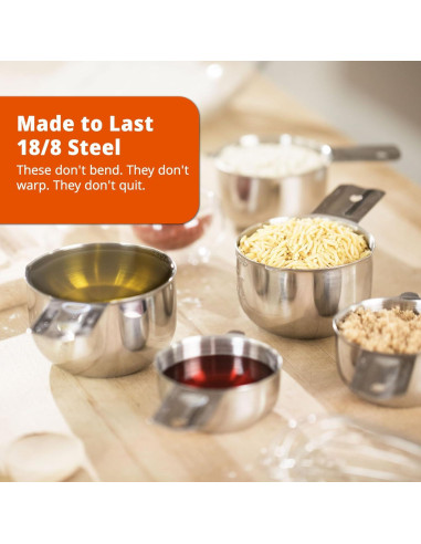 Kit de Medición Acero Inoxidable Morgenhaan - 8 Piezas