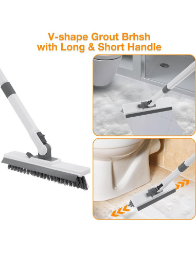 Cepillo Limpiador 4 en 1 Bestnifly para Baño y Azulejos