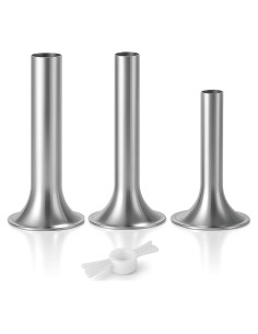 Kit embutidor de salchichas Kitchenaid RAFBAR 3 tubos acero