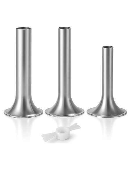Kit embutidor de salchichas Kitchenaid RAFBAR 3 tubos acero