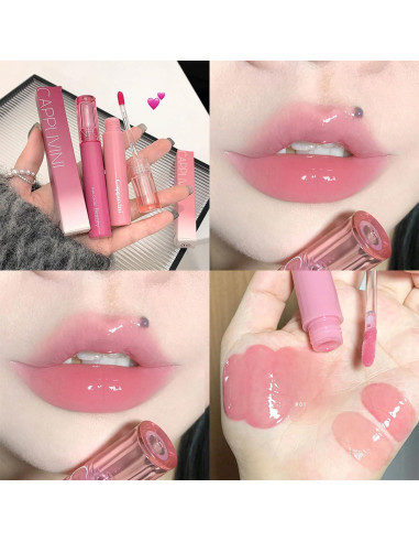 Set de Brillo Labial Hidratante 6 Colores Pakivs