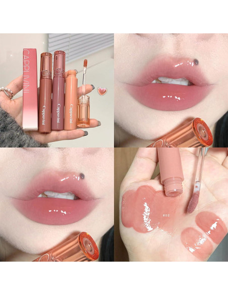 Set de Brillo Labial Hidratante 6 Colores Pakivs