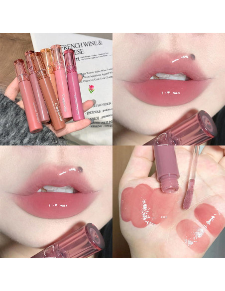 Set de Brillo Labial Hidratante 6 Colores Pakivs