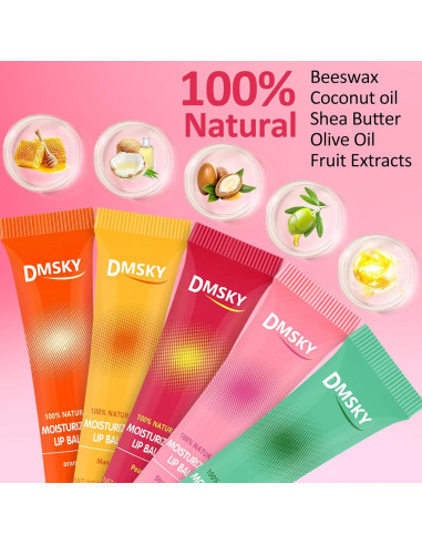 Set de 24 Brillos Labiales Dmsky 10,4 ml Hidratantes