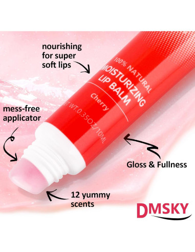 Set de 24 Brillos Labiales Dmsky 10,4 ml Hidratantes