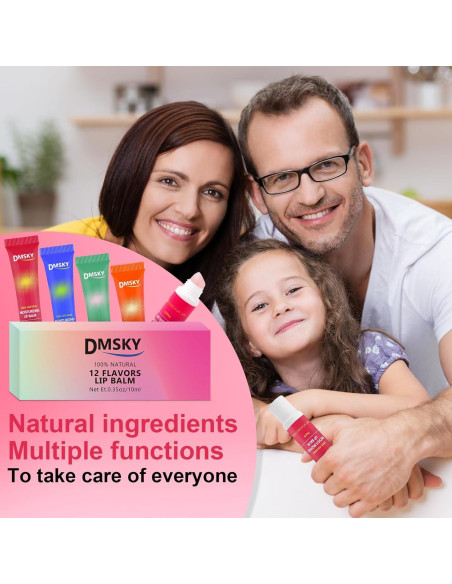 Set de 24 Brillos Labiales Dmsky 10,4 ml Hidratantes