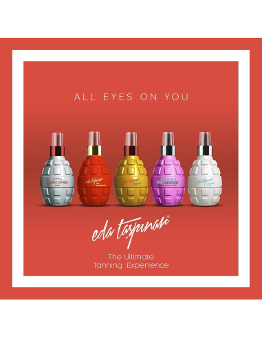 Aceite bronceador oscuro Eda Taspinar 200 ml sin SPF