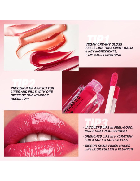 Set de 12 Pintalabios Líquido Dulele Hidratante y Brillante