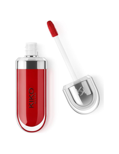 Brillo Labial Suavizante Kiko Milano 3D Rojo Cereza 10,7 cm