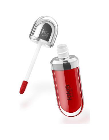 Brillo Labial Suavizante Kiko Milano 3D Rojo Cereza 10,7 cm