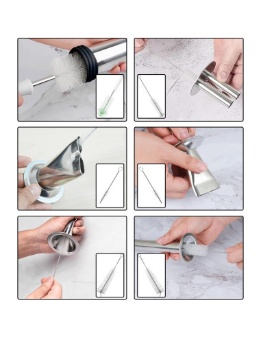 Kit de Pistola de Jerky Usluole 1 kg Acero Inoxidable