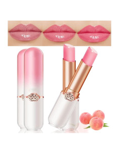 Bálsamos Labiales Tinte Cambiante Melocotón 2Pcs evpct