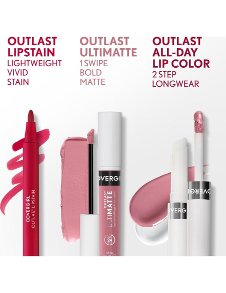 Labial Covergirl Outlast Nude Universal 2,08 ml 24 horas