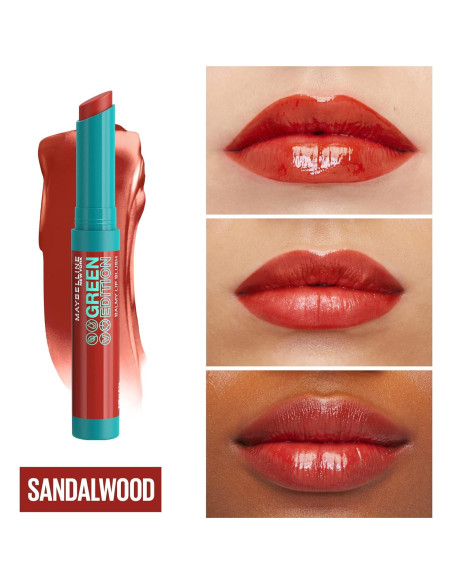Bálsamo Labial Rubor Maybelline Edición Verde Sándalo 10.8 cm